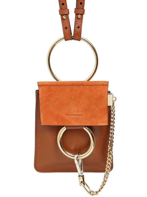 chloe faye sale|Chloé Chloé Mini Faye Shoulder Bag In Brown Suede on SALE.